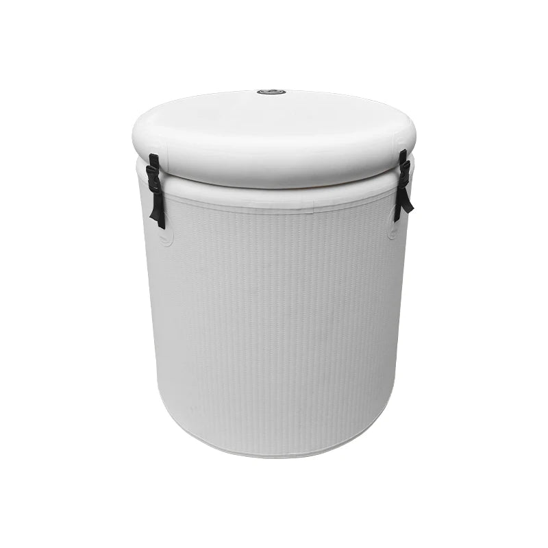 PVC Inflatable Portable Ice Bath Tub With Pump Cover Cold Plunge Chiller For Outdoor Recovery Pool Use Drop Stitch Fabric