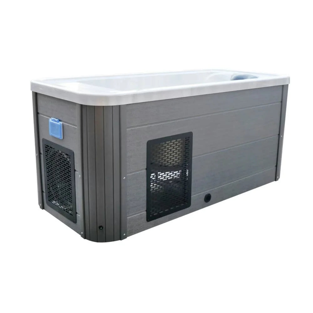 Acrylic chiller ice bath 1-2 people recycling square self-test system intelligent WIFI cold plug with ozone and filter