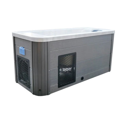 Acrylic chiller ice bath 1-2 people recycling square self-test system intelligent WIFI cold plug with ozone and filter