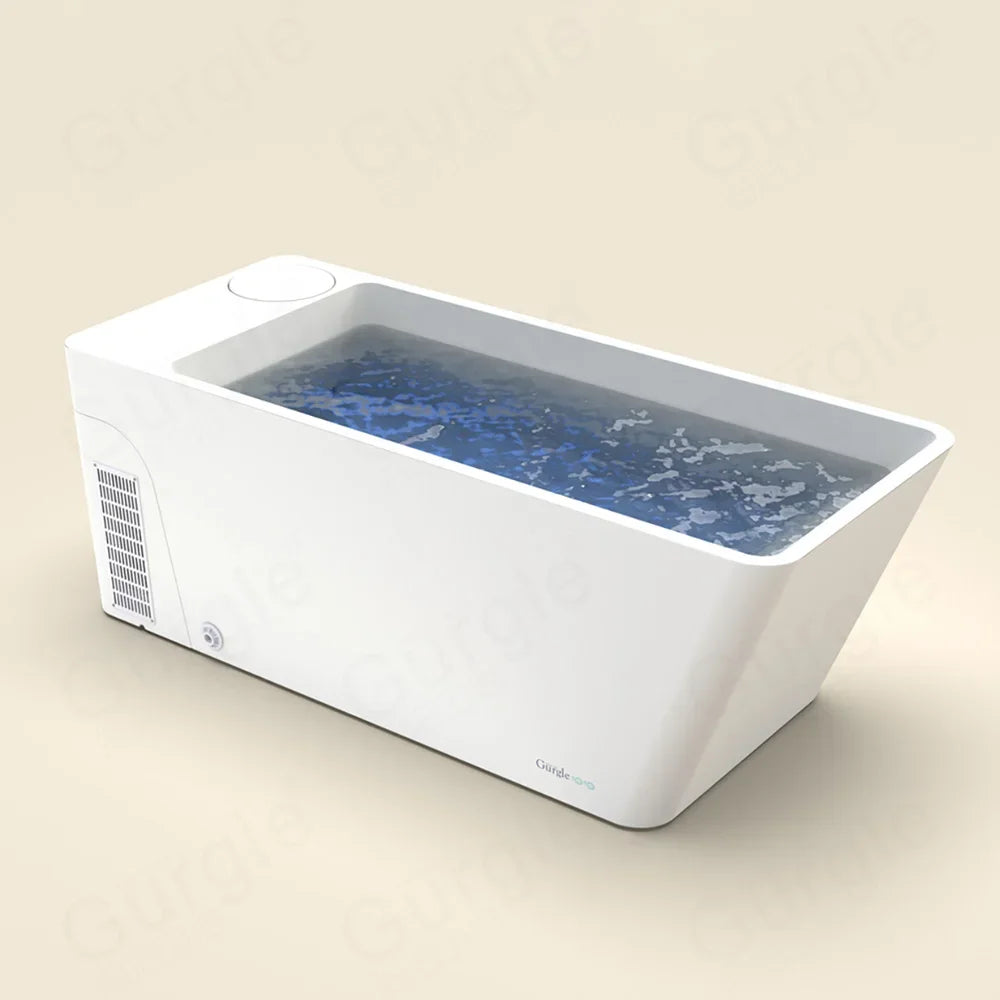 Wifi App Control Ice Bath Tub Athletes Recovery Acrylic Cold Plunge All in With Built in Chiller