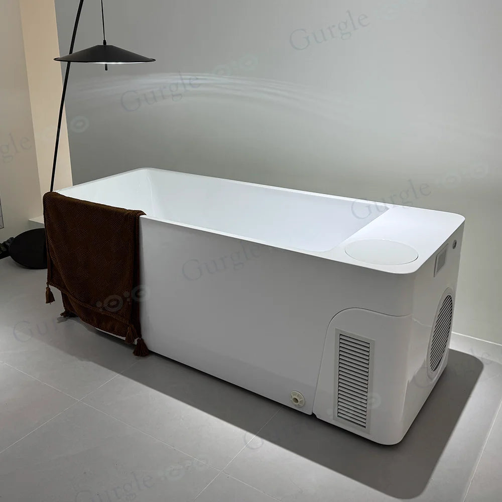 Wifi App Control Ice Bath Tub Athletes Recovery Acrylic Cold Plunge All in With Built in Chiller