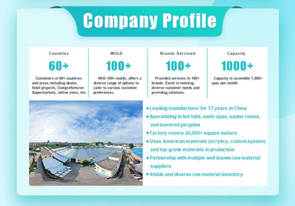Acrylic chiller ice bath 1-2 people recycling square self-test system intelligent WIFI cold plug with ozone and filter