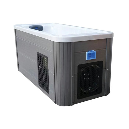 Acrylic chiller ice bath 1-2 people recycling square self-test system intelligent WIFI cold plug with ozone and filter