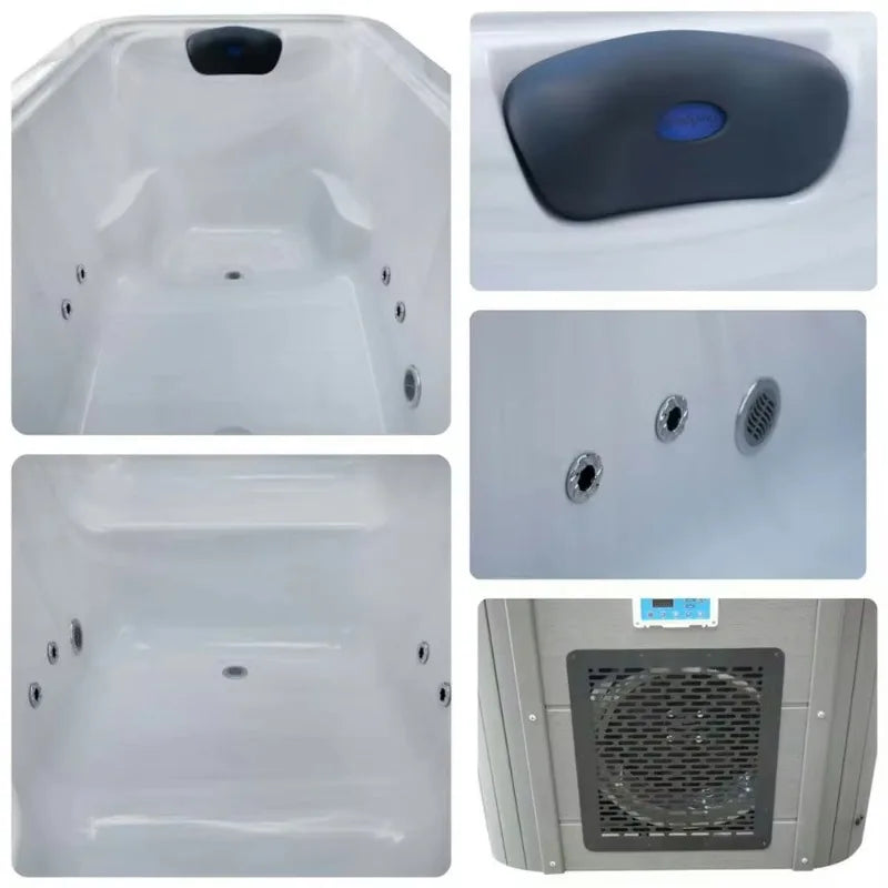 Wifi Control Acrylic Ozone Chilled Tub
